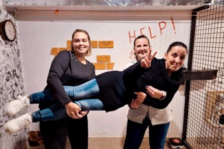 6. ábra a szabadulószoba Túszjátszma / Veszprém Nyugat Magyarországról