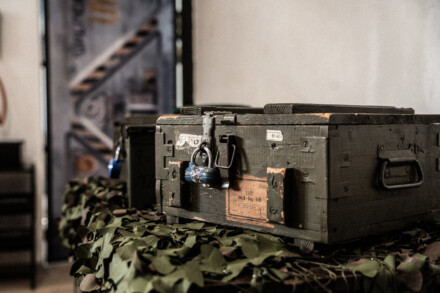 2. ábra a szabadulószoba Csernobil/ Sopron  A Bomba Hatástalanítás Nyugat Magyarországról