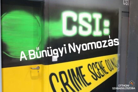 1. ábra a szabadulószoba A bűnügyi nyomozás / otthoni Nyugat Magyarországról