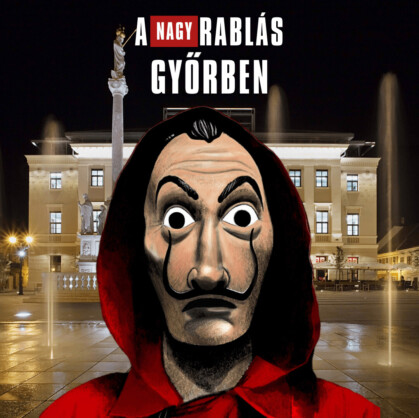 Main picture for escape room A nagy rablás Győrben /