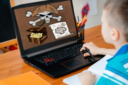 1. ábra a szabadulószoba Kincsesláda/Online Budapest