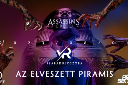 1. ábra a szabadulószoba Szabadulás az elveszett piramisból / VR Assassin’s Creed Budapest