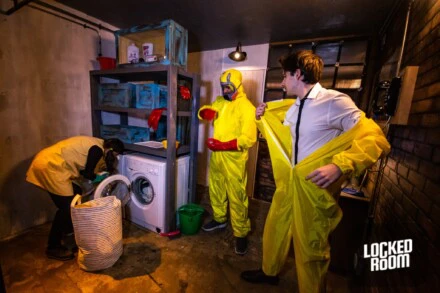 1. ábra a szabadulószoba Heisenberg Project Budapest
