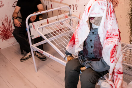 1. ábra a szabadulószoba Horror Story Budapest